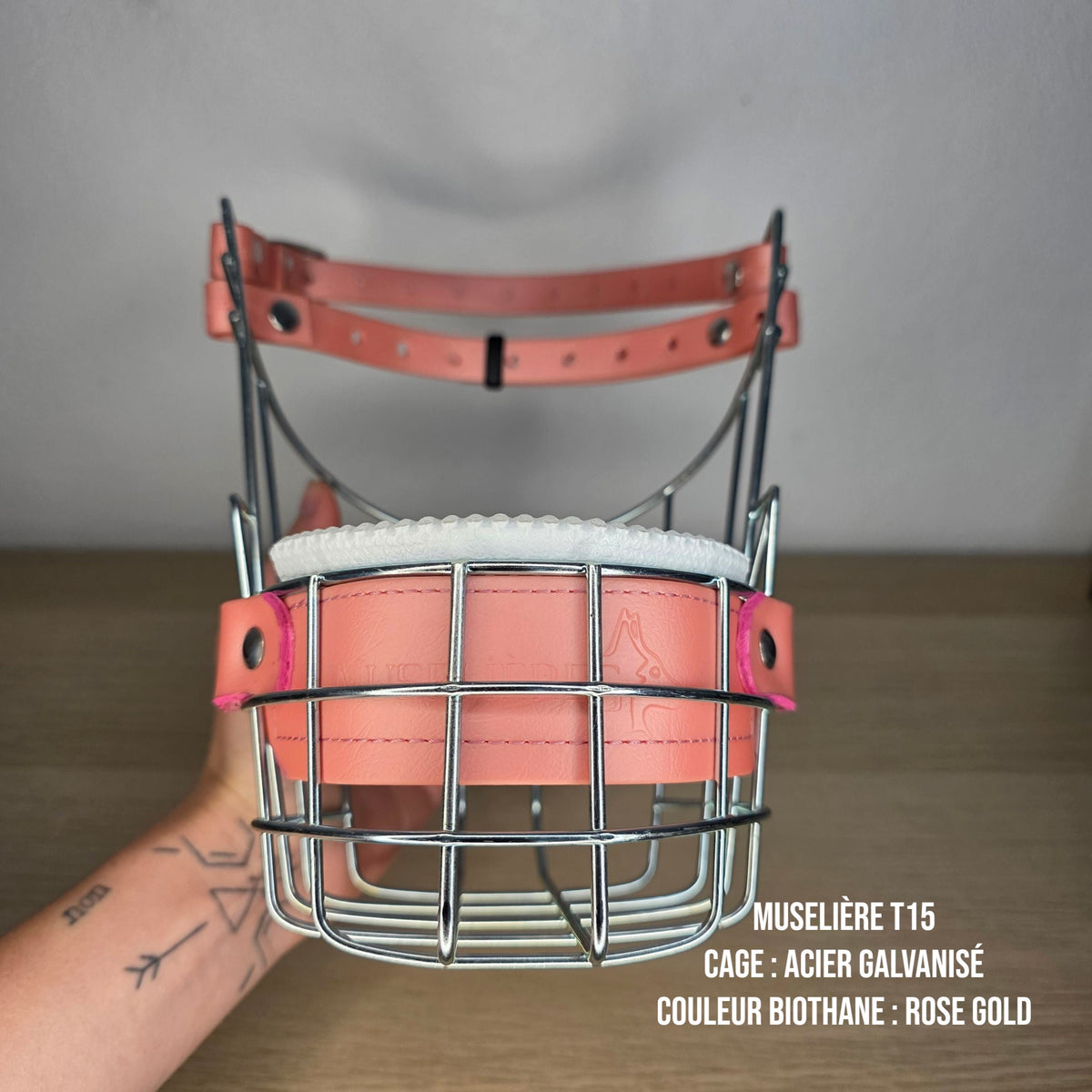 Muselières par tailles personnalisées