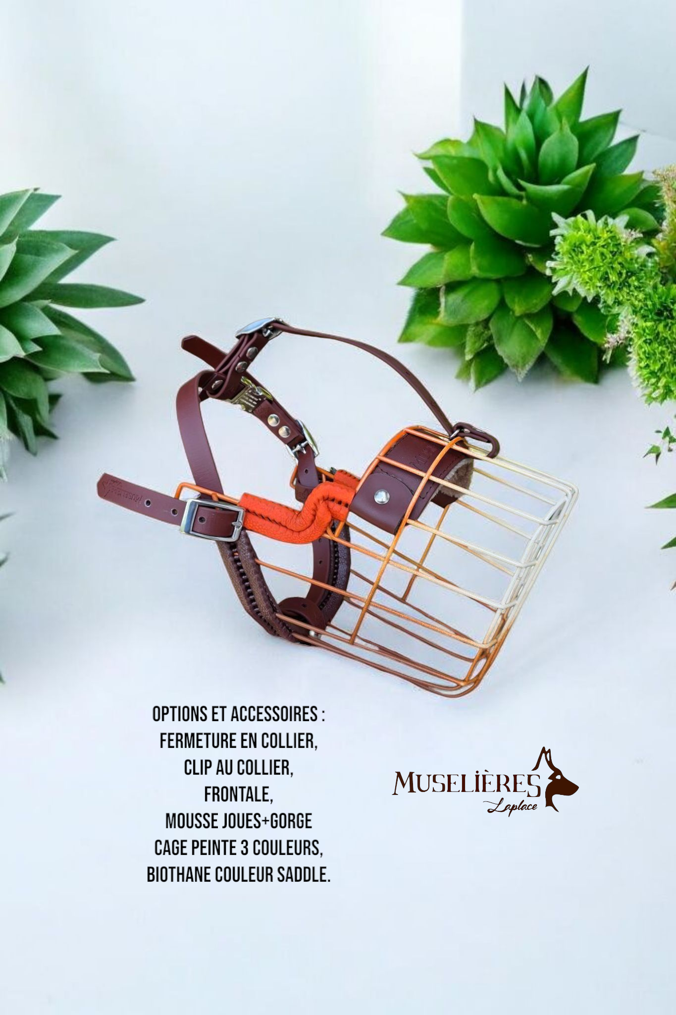 Tissu doux (option pad muselière)