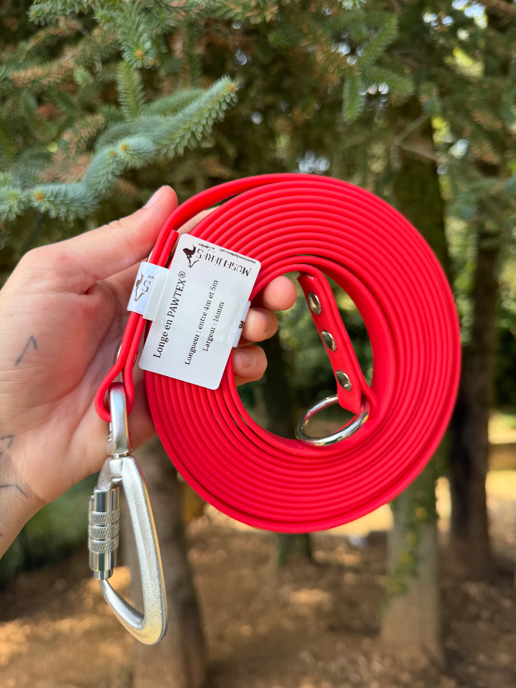 Longe Pawtex entre 4m et 5m par 16mm (fin de rouleau)