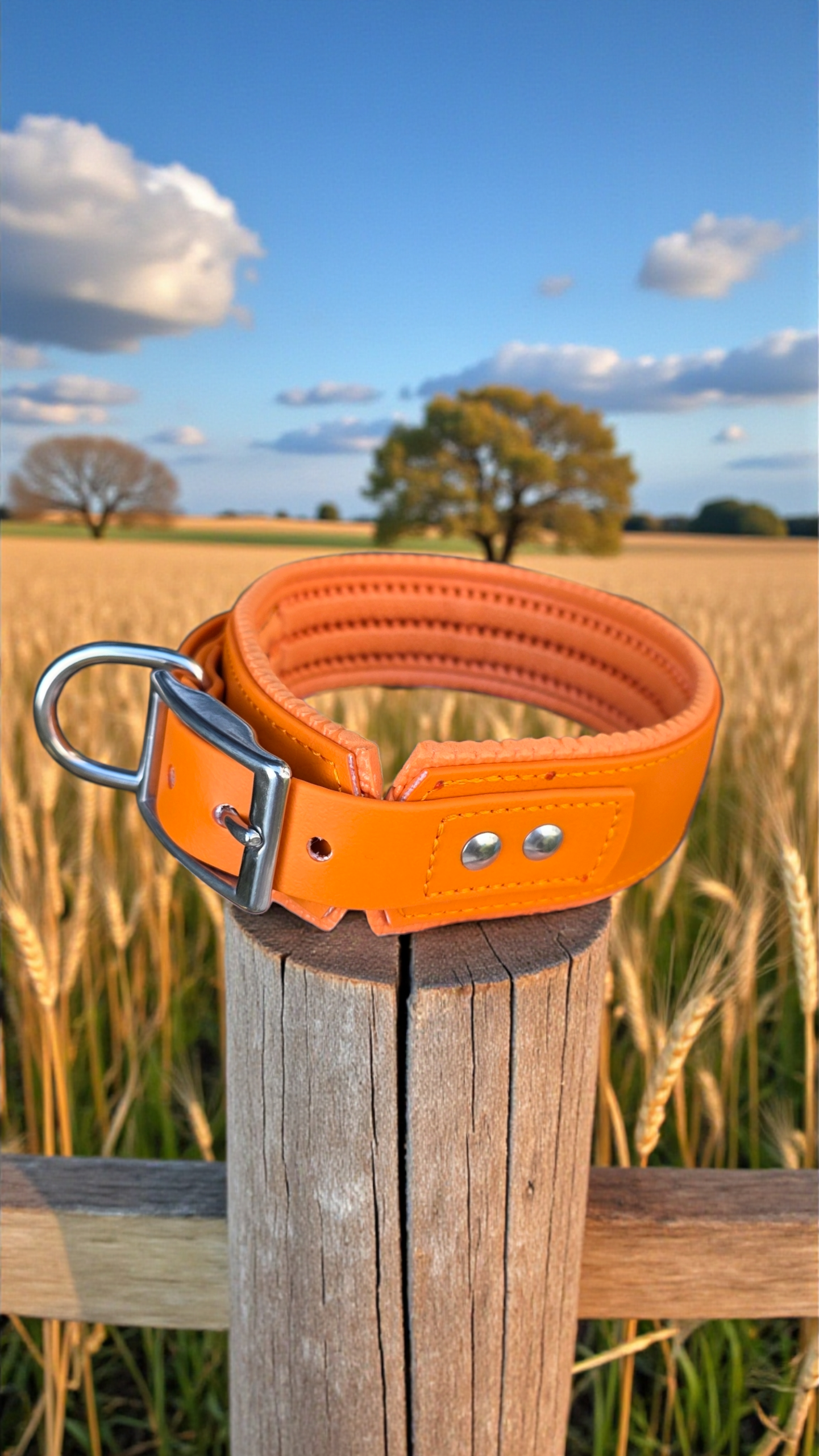 Collier plat avec mousse
