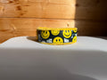 Collier imprimé UV smiley doublure tissu doux