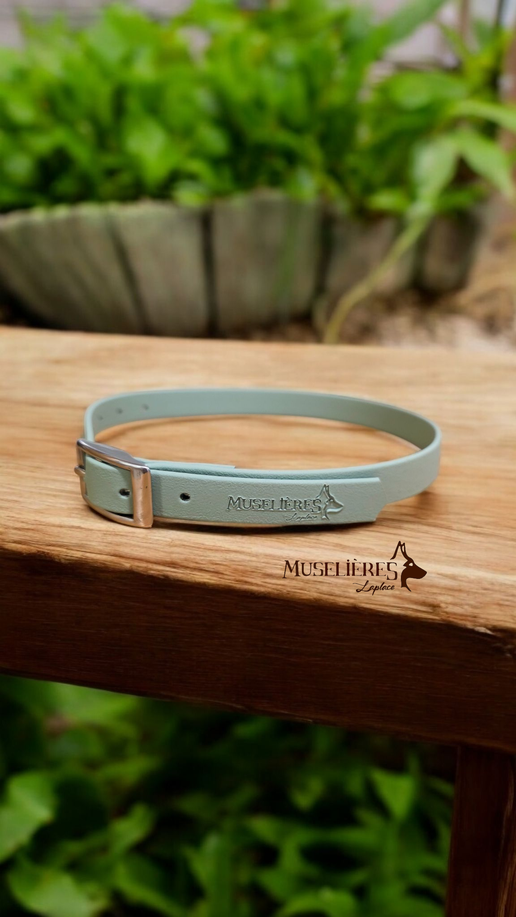 Fermeture en collier et passants en taille M