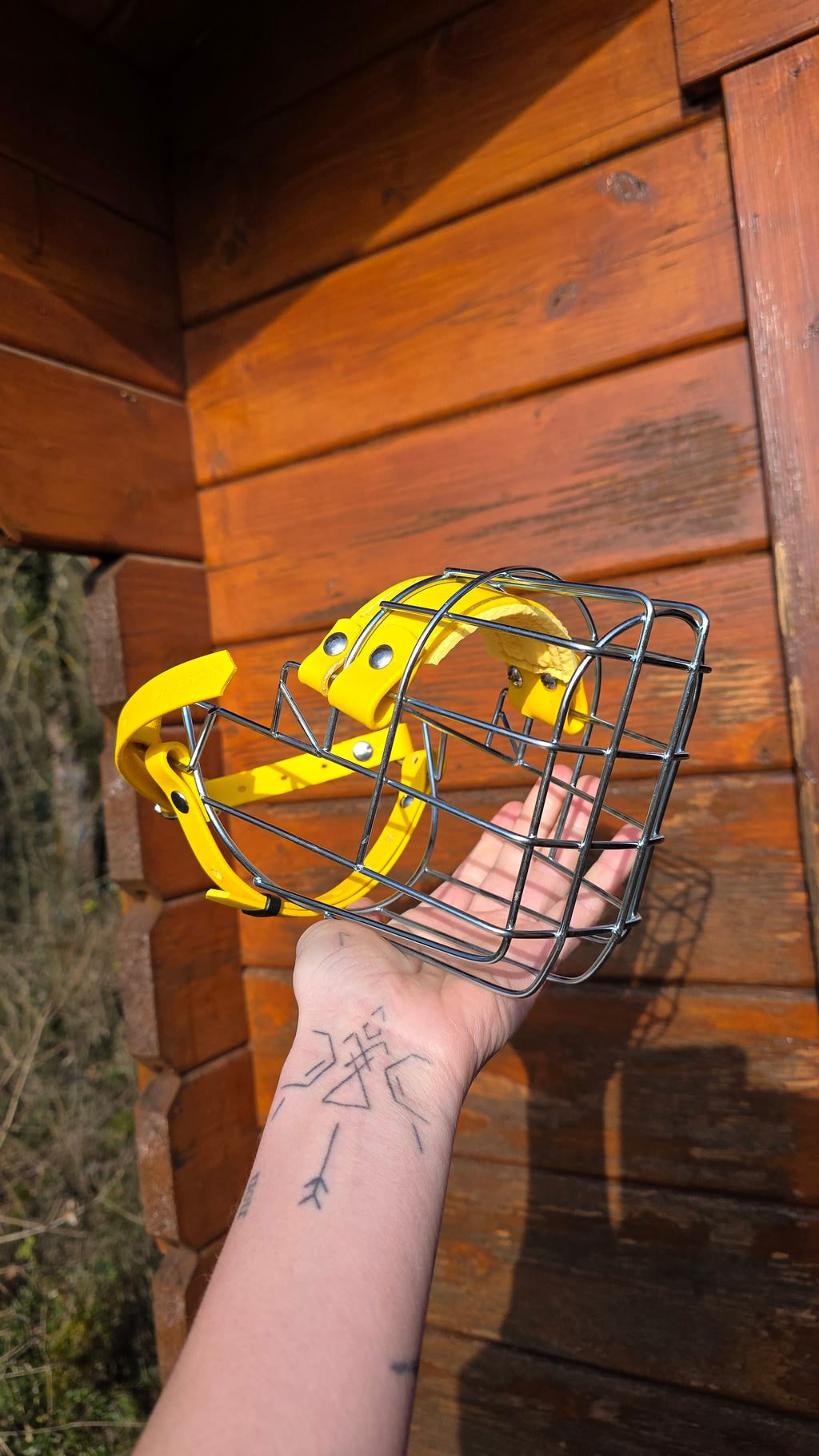 Muselière standard T3 Biothane Jaune