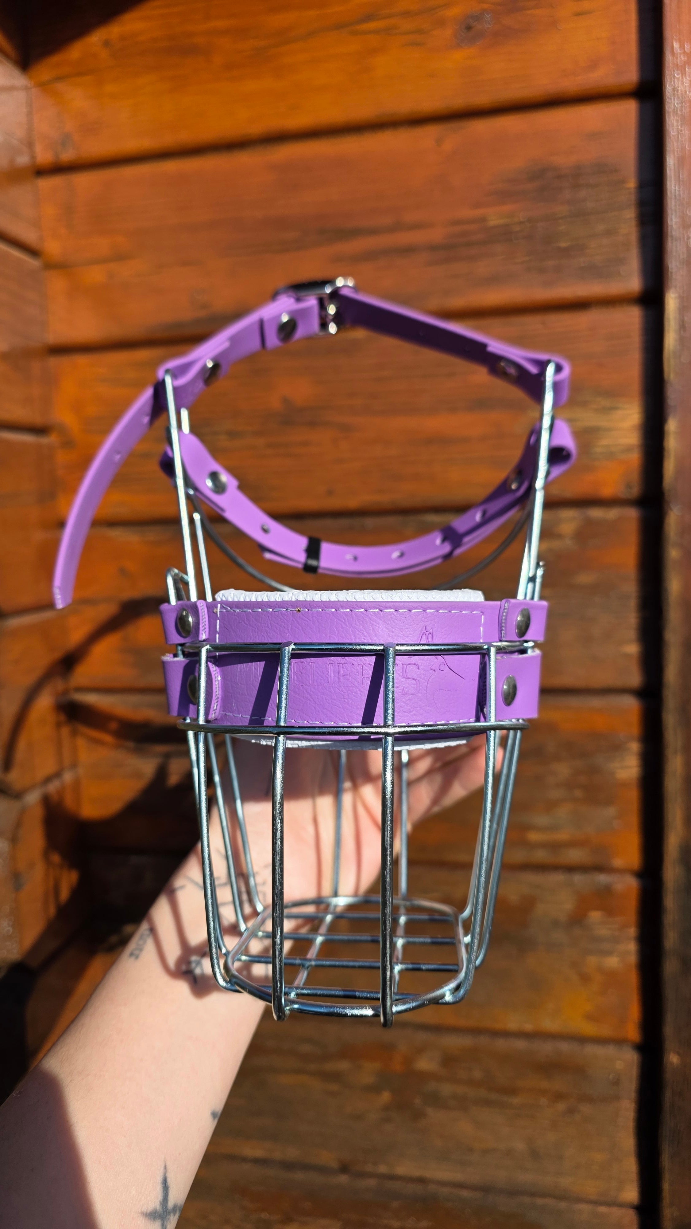 Muselière standard T22 Biothane Améthyste