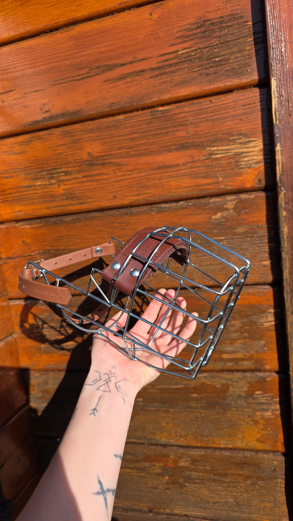 Muselière standard T22 Biothane Saddle