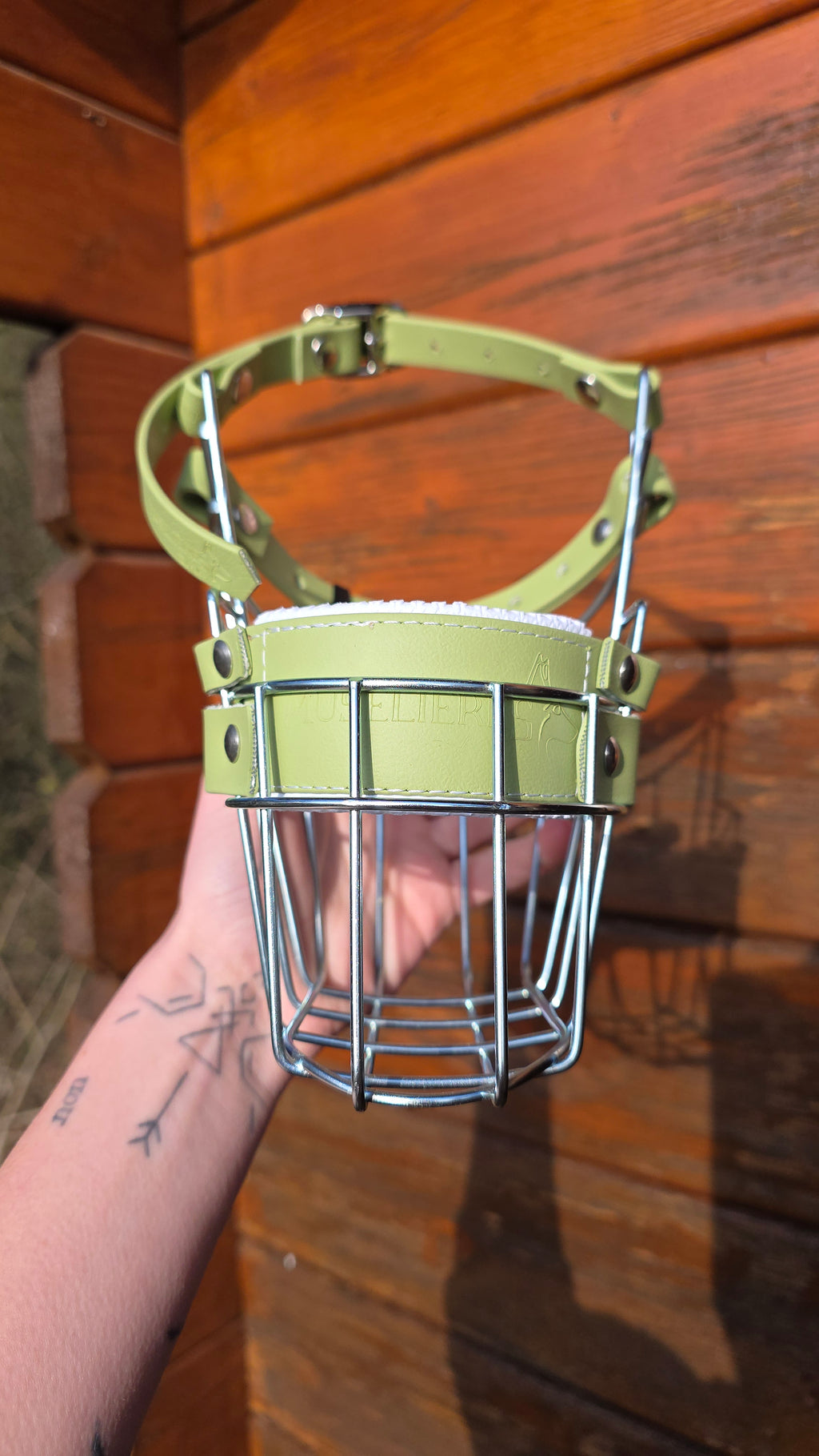 Muselière standard T3 Biothane Guacamole