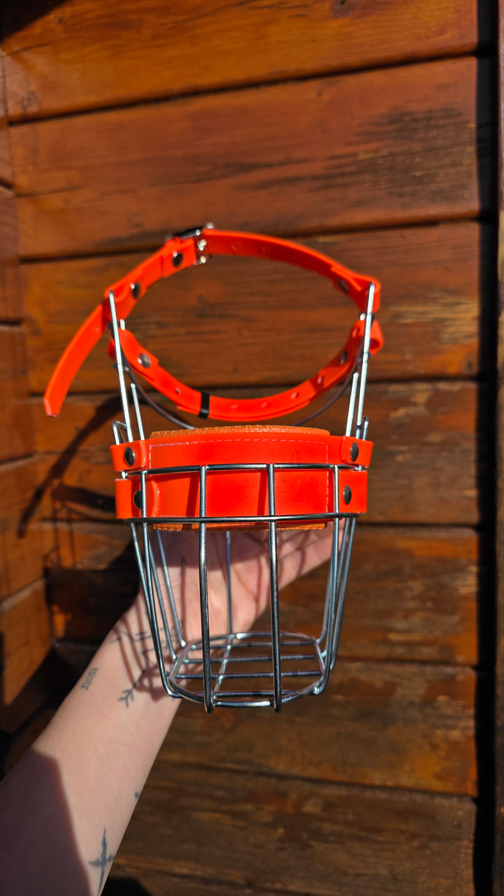 Muselière standard T22 Biothane Orange