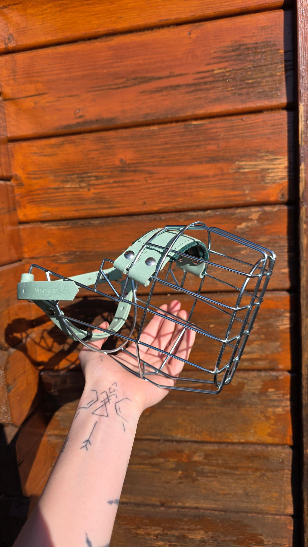 Muselière standard T22 Biothane Sauge