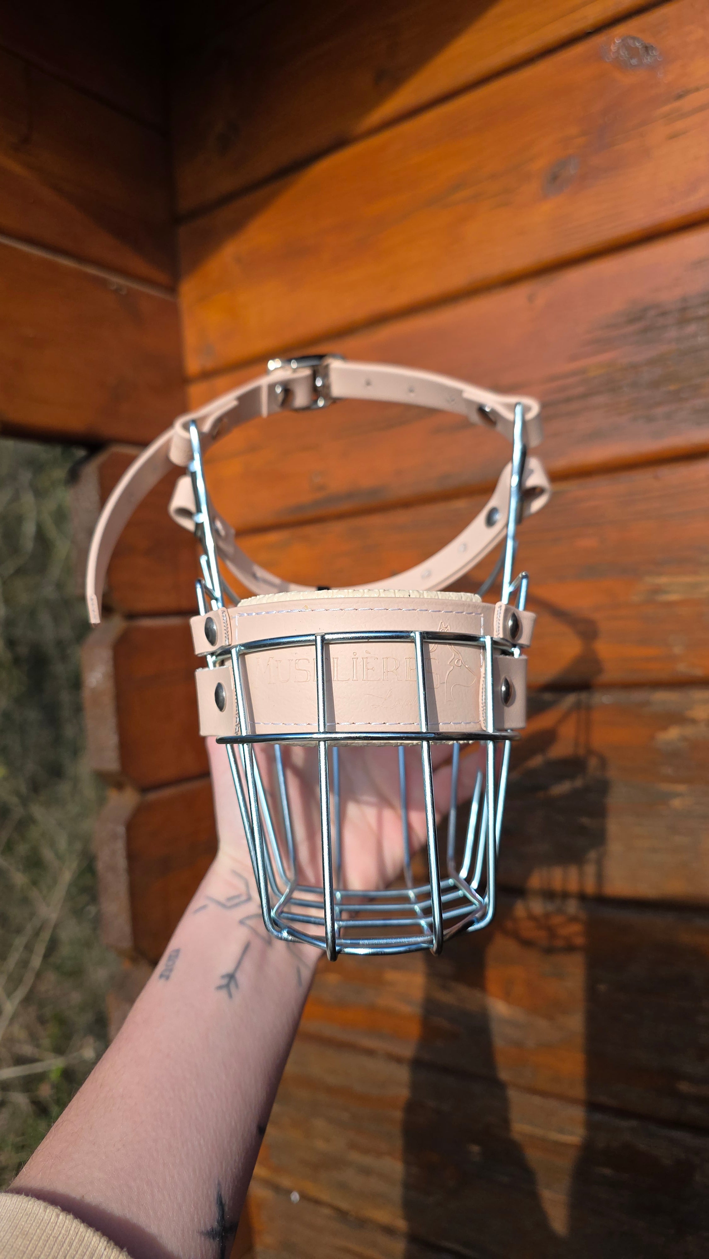 Muselière standard T3 Biothane Sable