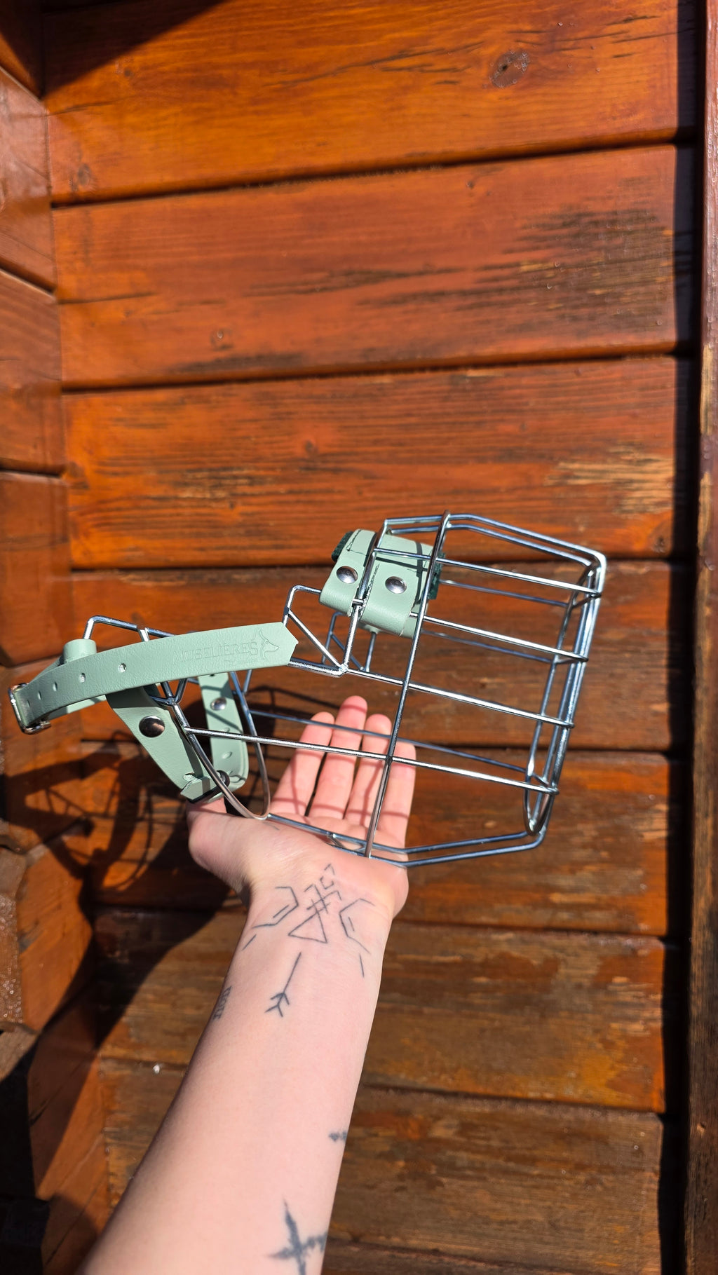 Muselière standard T22 Biothane Sauge