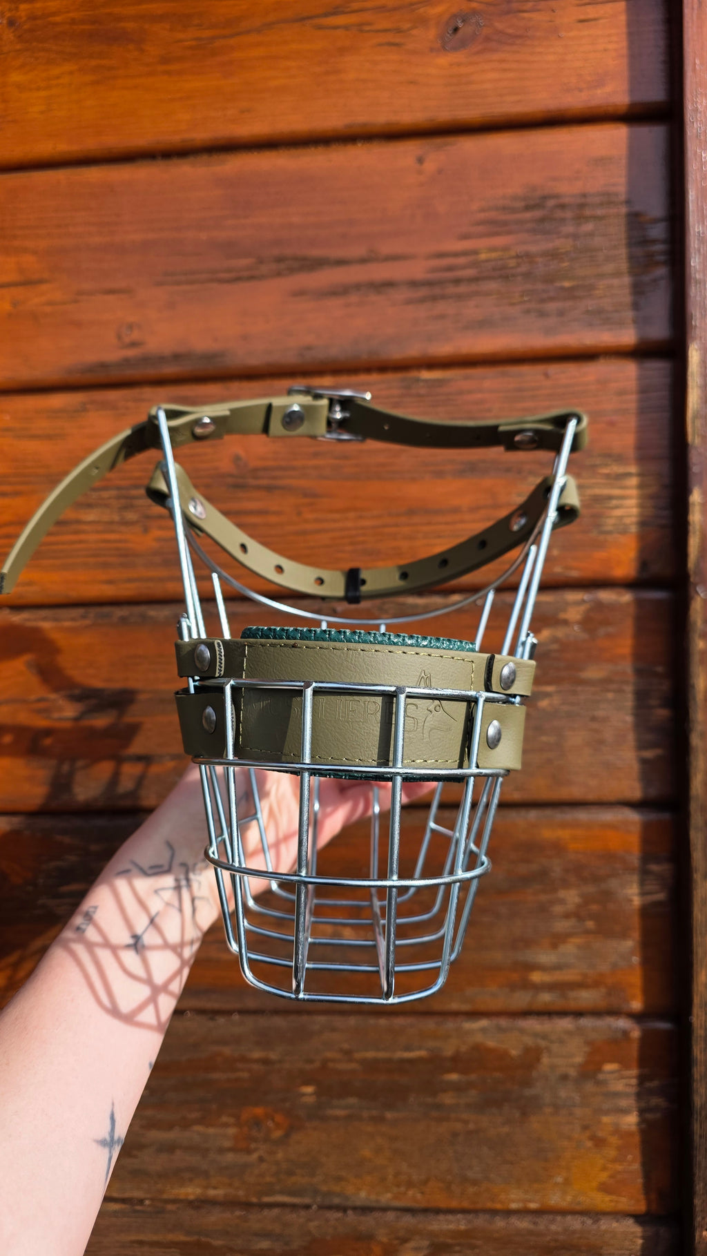 Muselière standard T7 Biothane Olive