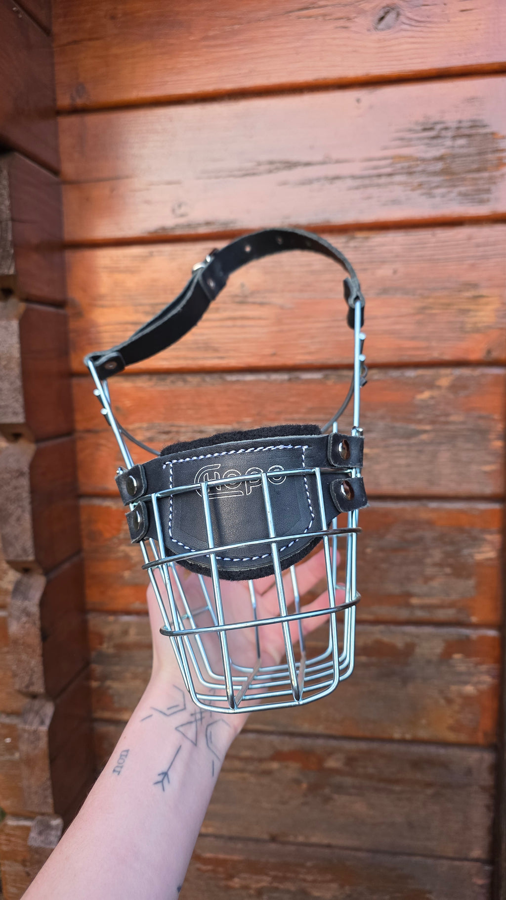 Muselière standard T7 Cuir