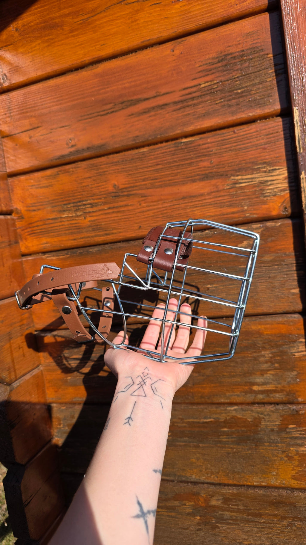 Muselière standard T22 Biothane Saddle