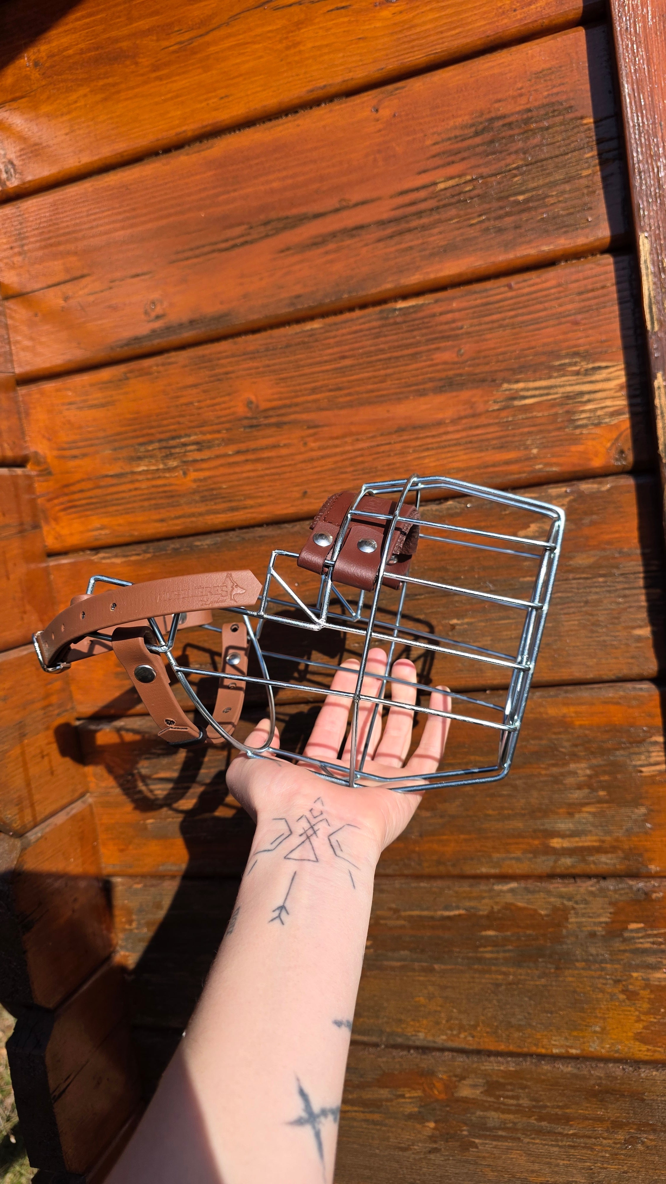 Muselière standard T22 Biothane Saddle