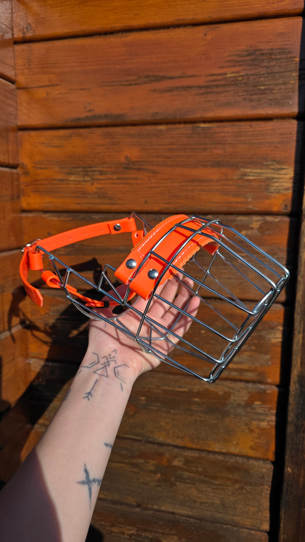 Muselière standard T22 Biothane Orange