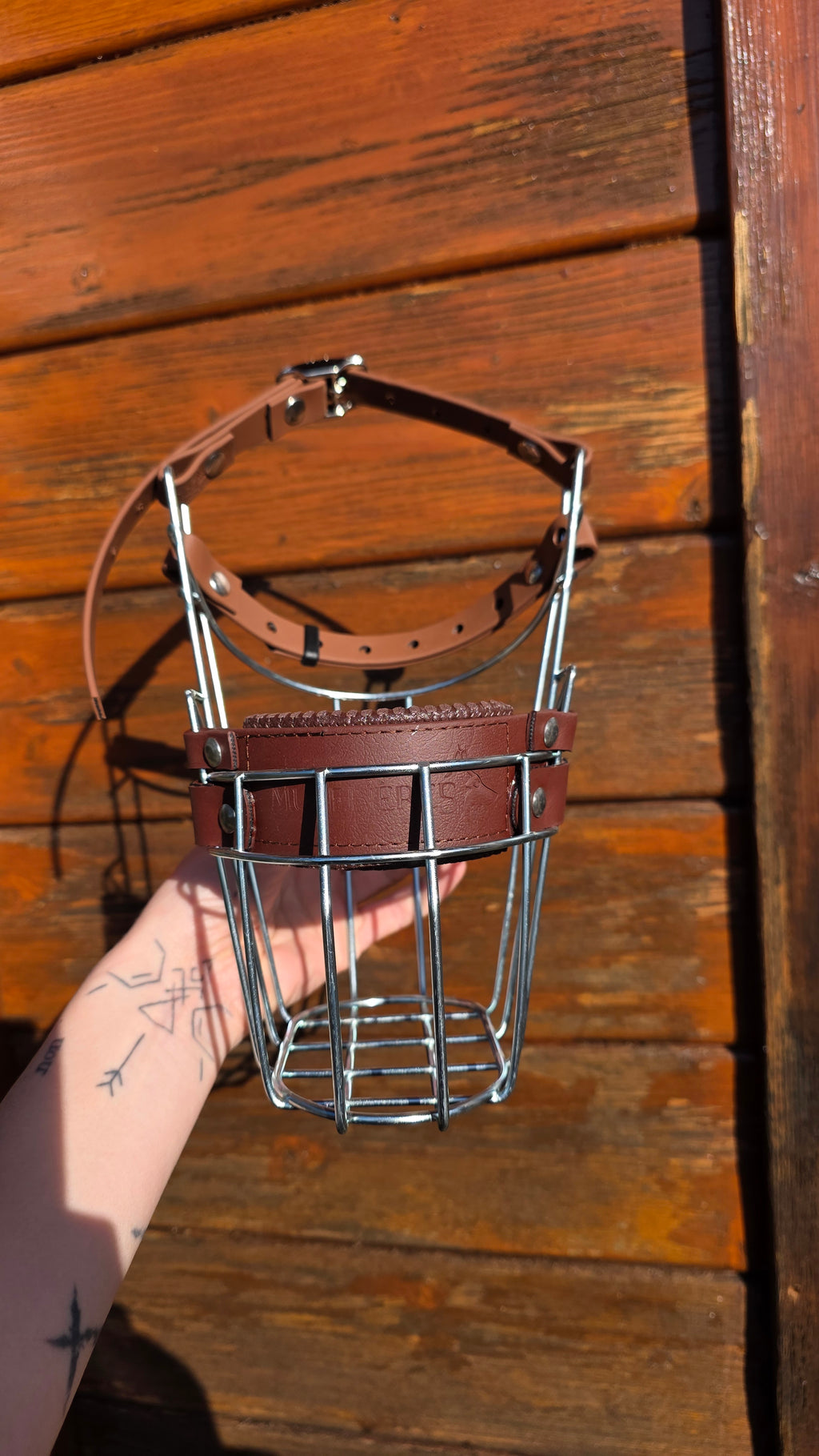 Muselière standard T22 Biothane Saddle