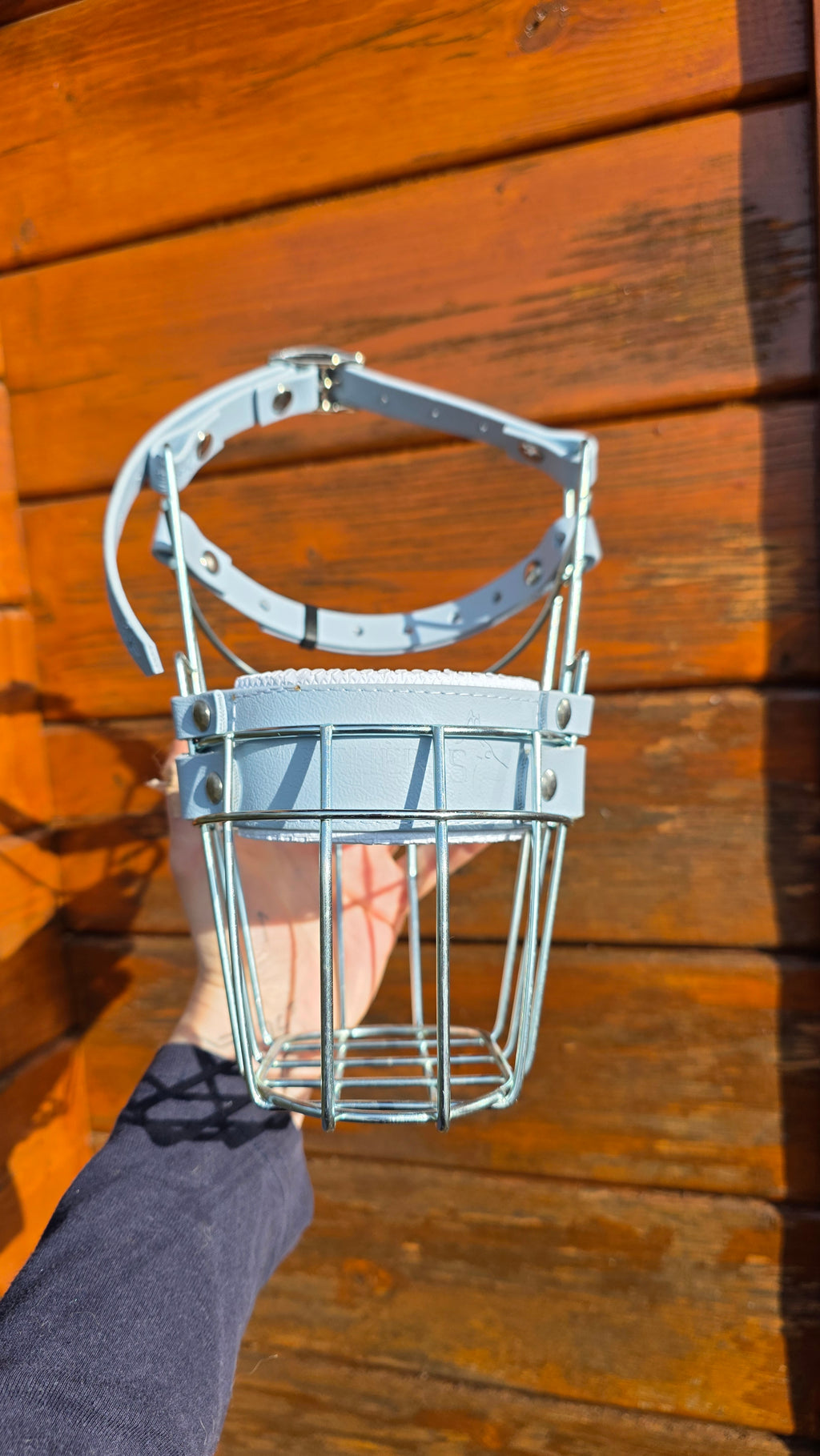 Muselière standard T22 Biothane Bleu pastel