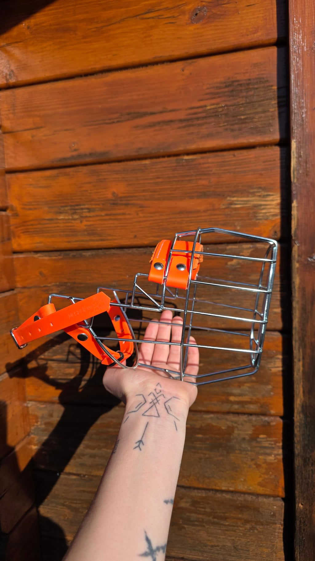 Muselière standard T22 Biothane Orange